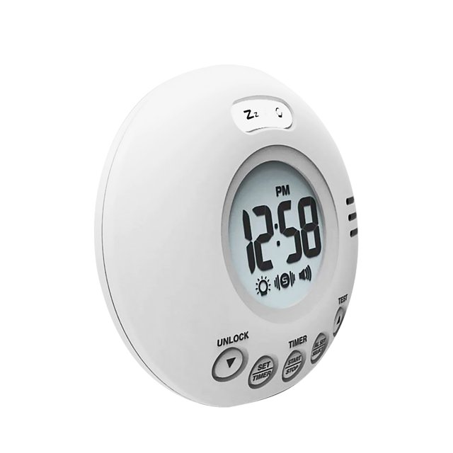 Geemarc Wake & Shake Voyager Reiswekker zijkant Geemarc Wake & Shake Voyager Reiswekker zijkant