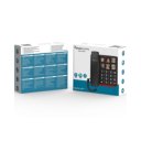 Voor- en achterkant van de productverpakking van de AmpliComms BigTel 40 Plus Zwart vaste telefoon Voor- en achterkant van de productverpakking van de AmpliComms BigTel 40 Plus Zwart vaste telefoon