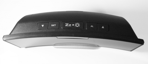 Wekker bovenkant Geemarc wake 'n shake curve Wekker bovenkant Geemarc wake 'n shake curve