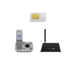 Amplicomms PowerTel 2780 + EasySaver 4G VoLTE Zwart