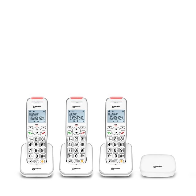 Geemarc Liberty 200 Trio Dect Geemarc Liberty 200 Trio Dect