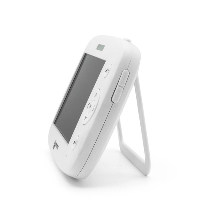 Zijaanzicht Geemarc Amplicall Babyfoon Monitor – Met geïntegreerde standaard Zijaanzicht Geemarc Amplicall Babyfoon Monitor – Met geïntegreerde standaard