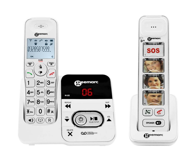 Geemarc DECT Mobility Pack 295 voorkant Geemarc DECT Mobility Pack 295 voorkant