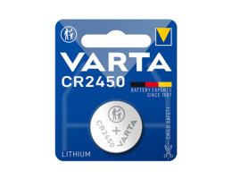 Varta CR2450 lithium knoopcel batterij 3V in blisterverpakking