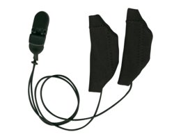 Ear Gear hoesjes voor Cochlear, zwart met koord