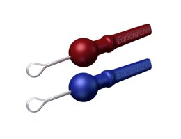 EarScratcher cerumenpen 2-pack – Blauw en rood voor veilig oorsmeer verwijderen