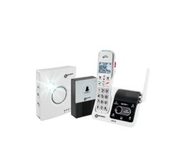 Geemarc Amplidect 595 U.L.E. Combi met draadloze deurbel en ringer – Complete set