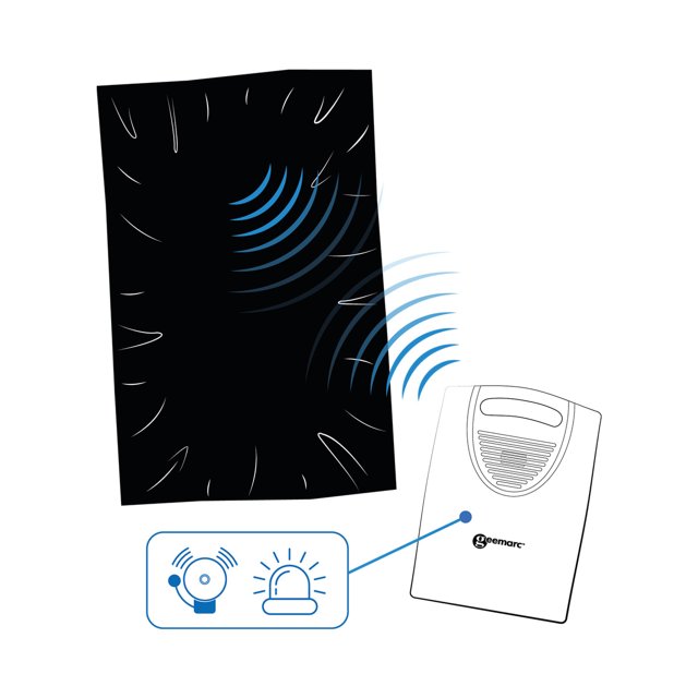 Geemarc Amplicall PSA100 waarschuwingsmat en alarmmelder