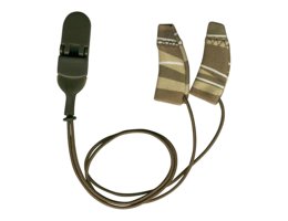 ear gear mini curved camouflage met koord