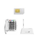 Geemarc Amplipower 50 + EasySaver 4G VoLTE Wit