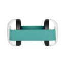 Alecto BV-72 baby en peuter gehoorbescherming zijaanzicht met groene hoofdband