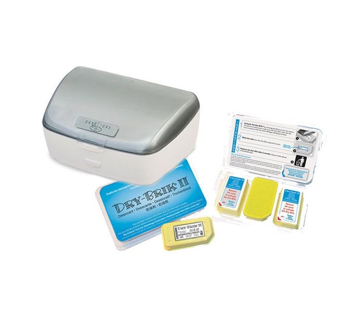 Dry & Store Global II combo pack – Inclusief Dry-Brik II capsules en instructiekaart Dry & Store Global II combo pack – Inclusief Dry-Brik II capsules en instructiekaart