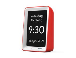 BBrain Sprekende Kalenderklok Rood – Zaterdag 9:30 uur weergave