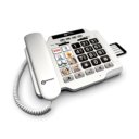 Volledige Geemarc Fototelefoon 100 met grote knoppen en fototoetsen voor senioren