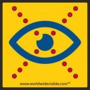 Limited Vision Reflecterende Sticker – Detailweergave van het waarschuwingssymbool op stickervel Limited Vision Reflecterende Sticker – Detailweergave van het waarschuwingssymbool op stickervel