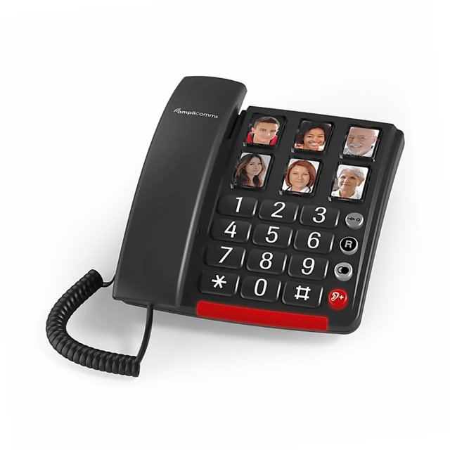 Amplicomms BigTel 40 Plus Zwart