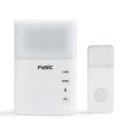 Fysic FD-110 draadloze deurbel met flitslicht – ontvanger en beldrukker set Fysic FD-110 draadloze deurbel met flitslicht – ontvanger en beldrukker set