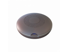 Dry-Space UV hoortoestel droogbox bovenaanzicht met ventilatieopeningen in bruine uitvoering