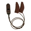 ear gear mini curved bruin, met koord ear gear mini curved bruin, met koord