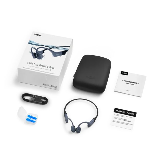 Shokz OpenSwim Pro Hoofdtelefoon Grijs Shokz OpenSwim Pro Hoofdtelefoon Grijs