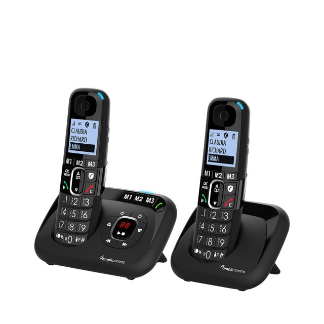 Amplicomms BigTel 1582 DECT Telefoon Zijkant Amplicomms BigTel 1582 DECT Telefoon Zijkant