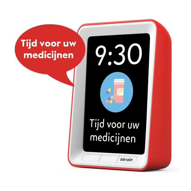 BBrain Kalenderklok – Medicijnherinnering met spraakfunctie BBrain Kalenderklok – Medicijnherinnering met spraakfunctie
