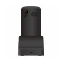 Maxcom MM443 senioren mobiele telefoon 4G Tweede Kans achterkant toestel in oplaadstation