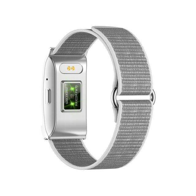 Maxcom FW70 Vibe Schermloze Smartband Zilver achterkant