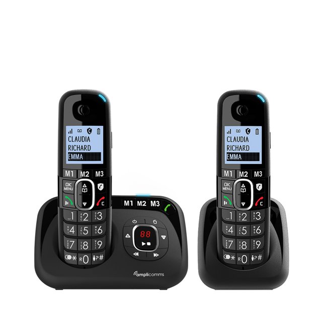 Amplicomms BigTel 1582 DECT Telefoon Voorkant Amplicomms BigTel 1582 DECT Telefoon Voorkant
