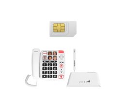 Swissvoice Xtra 1110 + EasySaver 4G VoLTE Wit