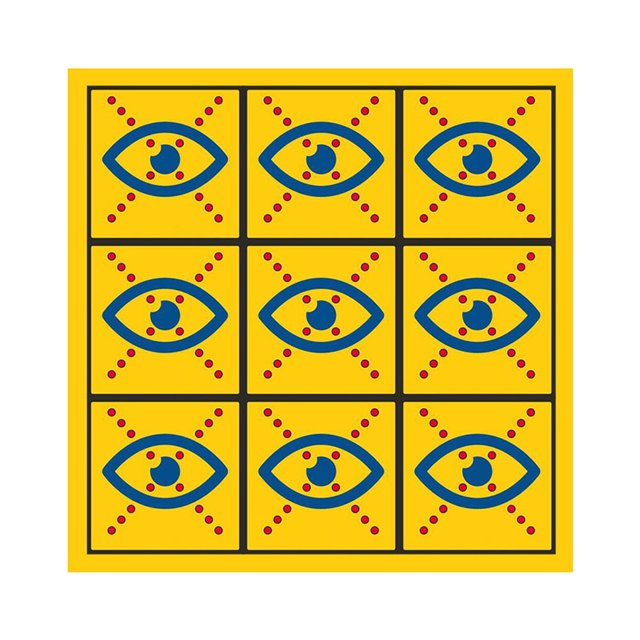 Limited Vision Stickervel – Reflecterend vel met 9 zichtbare waarschuwingsstickers (vooraanzicht) Limited Vision Stickervel – Reflecterend vel met 9 zichtbare waarschuwingsstickers (vooraanzicht)