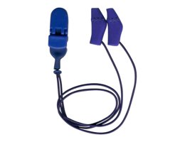 Ear Gear Micro, blauw met koord