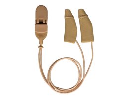 Ear Gear Mini Curved Beige met koord