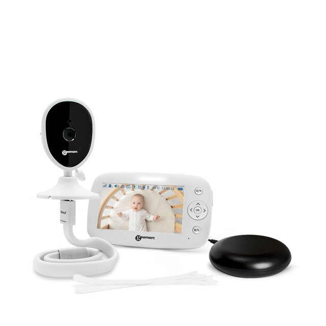 Geemarc Amplicall Sentinel Babyfoon – Inclusief camera, monitor en trilkussen Geemarc Amplicall Sentinel Babyfoon – Inclusief camera, monitor en trilkussen