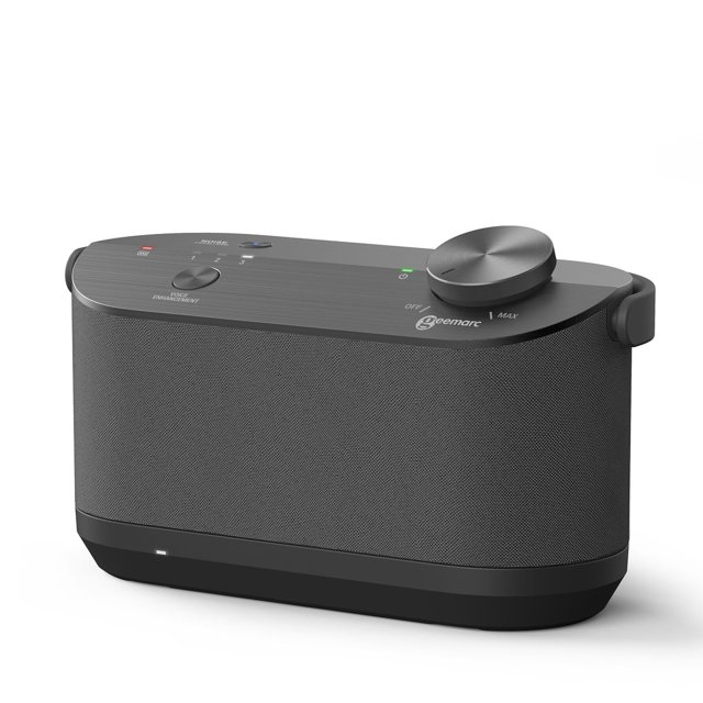 Geemarc Sonarya Speaker zijkant met basisstation Geemarc Sonarya Speaker zijkant met basisstation