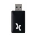 Vooraanzicht van de Maxcom Wave MC02 draadloze CarPlay adapter met USB-aansluiting Vooraanzicht van de Maxcom Wave MC02 draadloze CarPlay adapter met USB-aansluiting