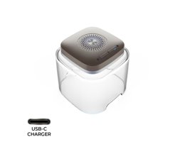 Flowmed Dry-Cap UV 2.1 – Compacte droogunit voor hoortoestellen met USB-C oplader