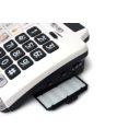 Close-up van de grote toetsen en telefoonlijst op de Geemarc Fototelefoon 100 Tweede Kans