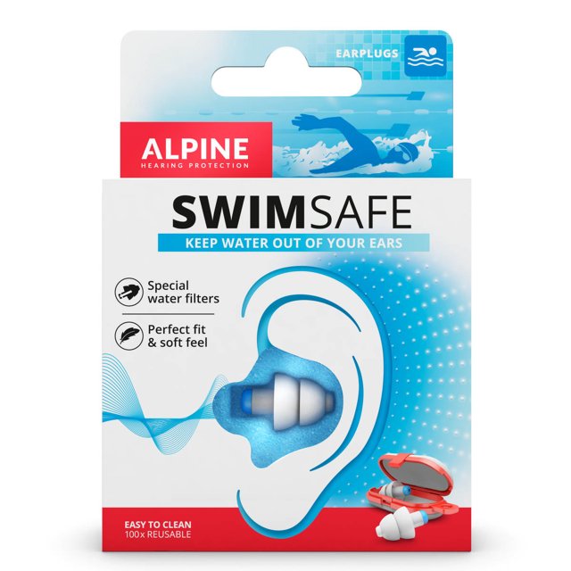 Alpine SwimSafe Oordoppen - Bescherming tegen Water in de Oren Alpine SwimSafe Oordoppen - Bescherming tegen Water in de Oren