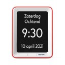 BBrain Kalenderklok Rood – Duidelijke datum- en tijdweergave BBrain Kalenderklok Rood – Duidelijke datum- en tijdweergave