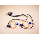 Hucki hoortoestel houder blauw met bevestigingsclip – Veilig en comfortabel voor kinderen Hucki hoortoestel houder blauw met bevestigingsclip – Veilig en comfortabel voor kinderen