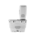 Achteraanzicht van de Geemarc Amplidect 595 Foto draadloze seniorentelefoon met wandmontage-optie