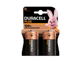 Duracell Plus Power 100% Alkaline D