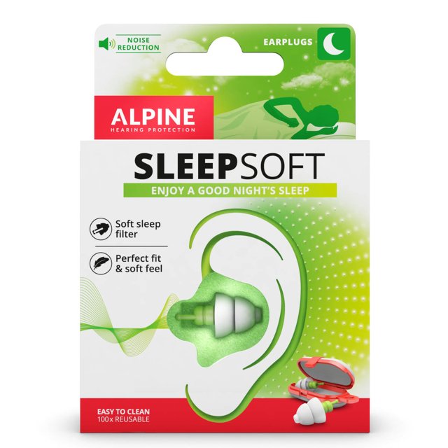 Alpine SleepSoft Minigrip Oordoppen – Zachte Slaapoordoppen met Filter Alpine SleepSoft Minigrip Oordoppen – Zachte Slaapoordoppen met Filter