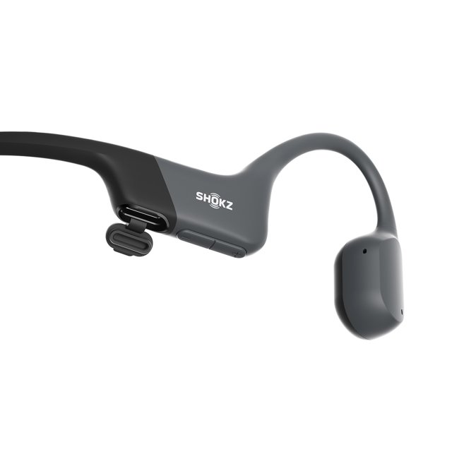 Shokz Openrun Hoofdtelefoon Zwart met USB-C ingang