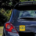 Limited Vision reflecterende sticker voor auto of rolstoel – waarschuwingspictogram voor slechtziendheid Limited Vision reflecterende sticker voor auto of rolstoel – waarschuwingspictogram voor slechtziendheid