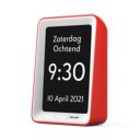 BBrain Sprekende Kalenderklok Rood – Zaterdag 9:30 uur weergave BBrain Sprekende Kalenderklok Rood – Zaterdag 9:30 uur weergave