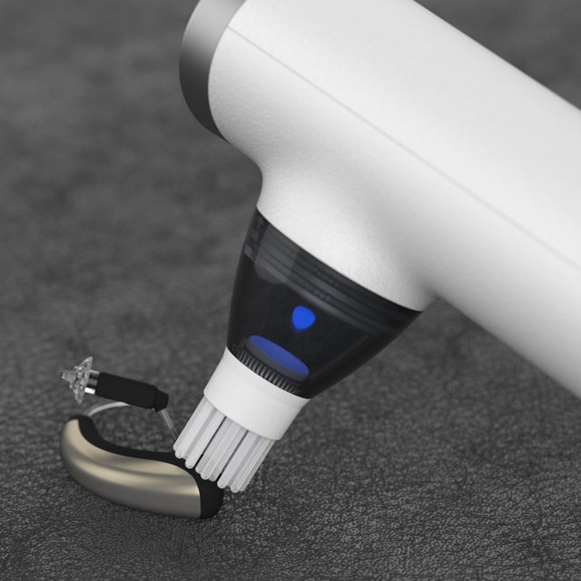 Oplaadbare Mini Vacuümreiniger Vac-Clean brush opzetstuk Oplaadbare Mini Vacuümreiniger Vac-Clean brush opzetstuk