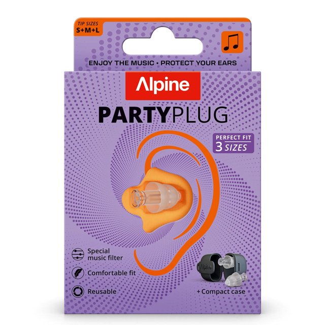 Alpine PartyPlug Transparant – Oordoppen met Muziekfilter in Verpakking Alpine PartyPlug Transparant – Oordoppen met Muziekfilter in Verpakking