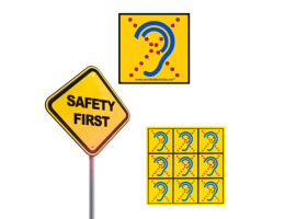 Zichtbaar en veilig op weg als slechthorende